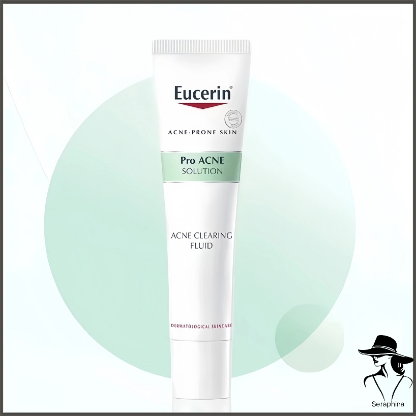 Eucerin Pro ACNE SOLUTION ACNE CLEARING FLUID 40 ML ยูเซอริน โปร แอคเน่ โซลูชั่น เอสโอเอส ซีรั่ม 40 มล.