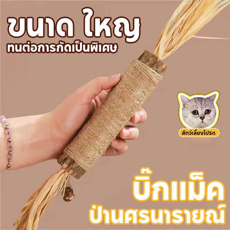 ไม้มาทาทาบิ 38cm 6 แบบ ขัดฟันแมว แคทนิปญี่ปุ่น ลดหินปูน thumbnail 6