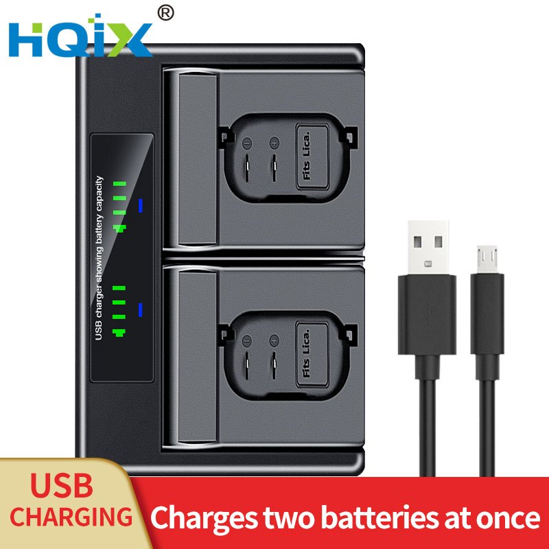 Hqix เหมาะสําหรับ Leica Q3 SL3 Q3 43 กล้อง Mirrorless BP-SCL6 เครื่องชาร์จแบตเตอรี่