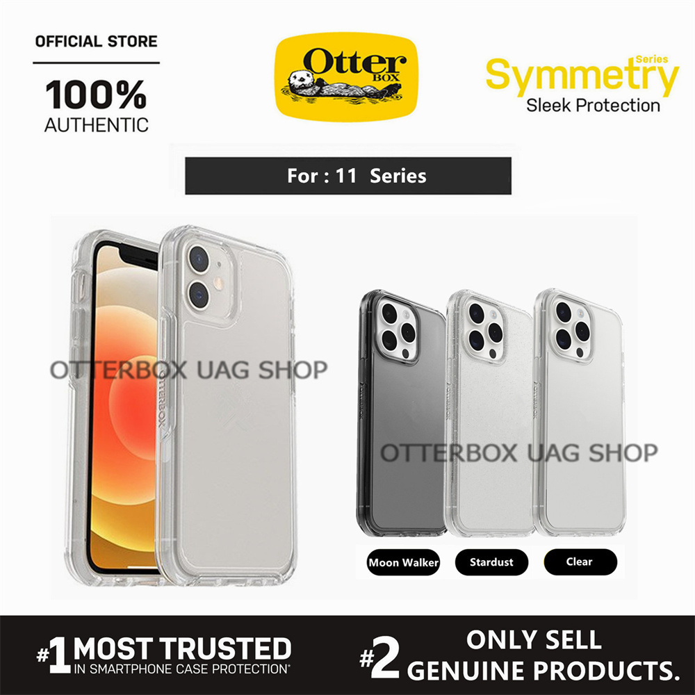 OtterBox Symmetry Clear / Stardust Series สําหรับ iPhone 15 14 Pro Max / 15 14 Pro / 15 14 Plus / 13 12 11 Pro Max / 13 12 Mini / XS Max / XR / XS / X / 8 7 Plus / SE2 เคสโทรศัพท์