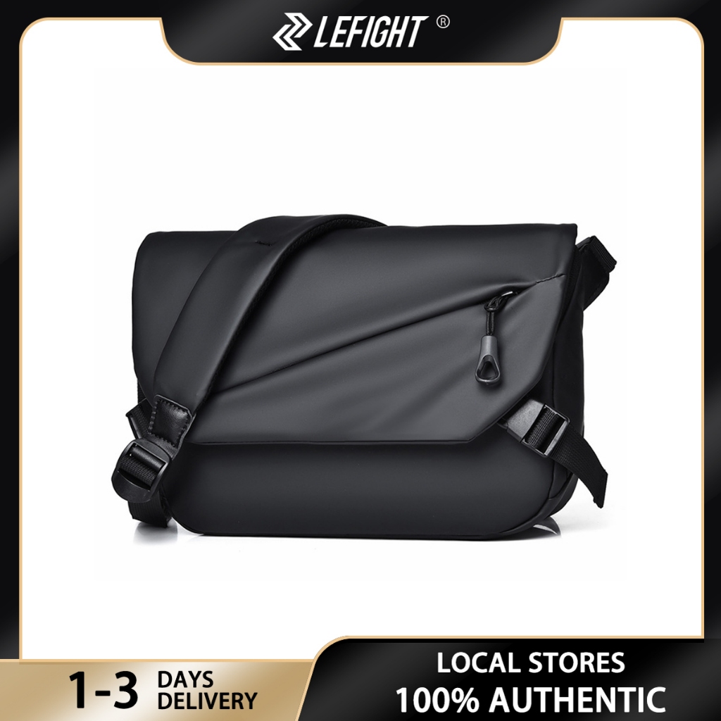 LEFIGHT Men Bag Chest Bag กระเป๋าสะพายแฟชั่น Cross Body Bag สี Blocking Oxford กระเป๋ากันน้ํา