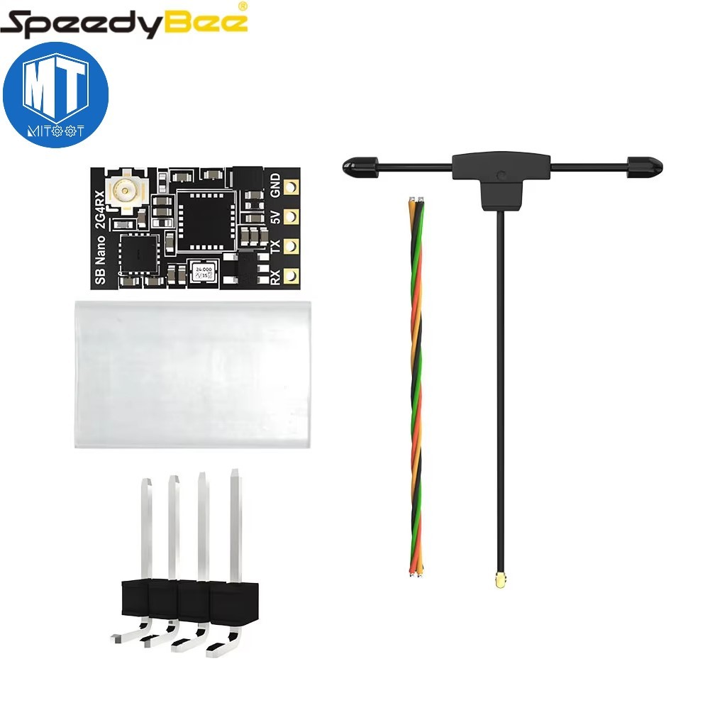 Speedybee Nano 2.4GHz / 915MHz ExpressLRS ELRS Receiver สําหรับ FPV Freestyle Long Range RC เครื่องบิน DIY อะไหล่ FPV