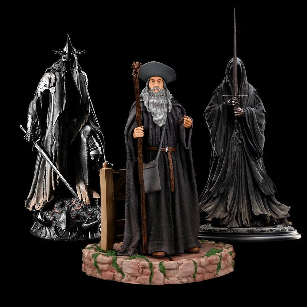 Iron Witch King Nazgul Ringwraith ใน Lord Rings Action Figure ของเล่น 26 ซม.