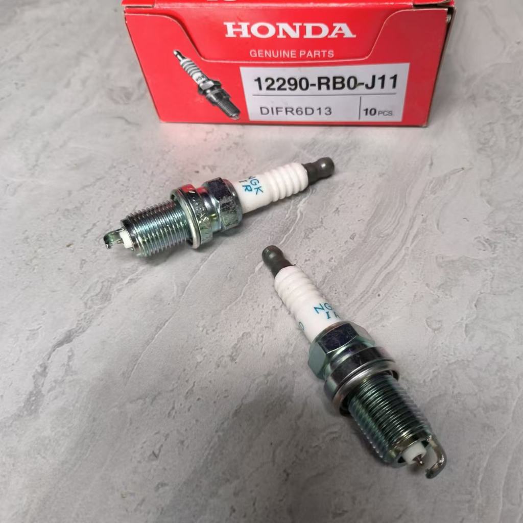 Ngk สําหรับ Iridium Platinum Spark Plug DIFR6D13 12290-RB0-J11 เหมาะสําหรับ HONDA FIT หลังจาก 2014 C