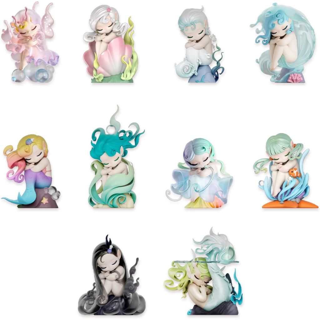 ⚡เตรียมการจัดส่ง⚡ของแท้ [52toys] sleep Sea Elf Series Mystery Box Play Figure