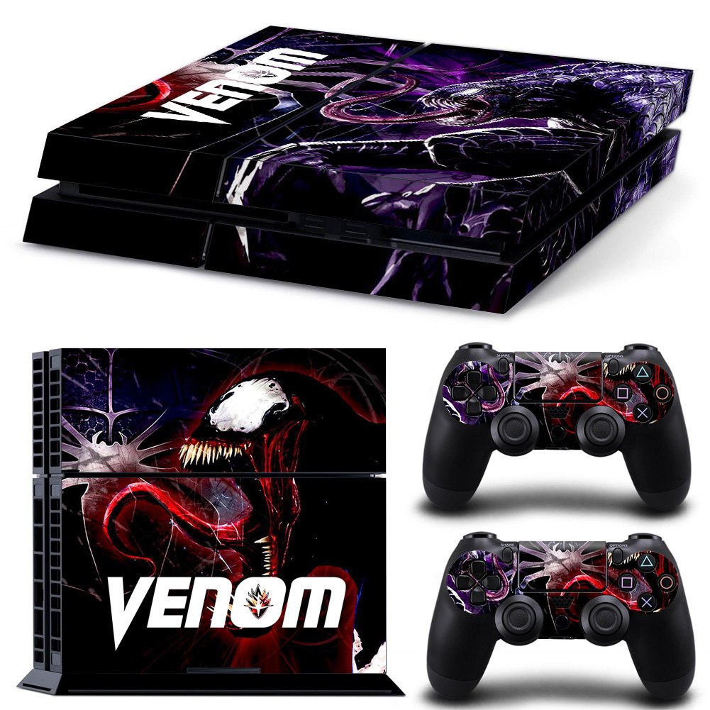 99 สีสติกเกอร์ผิวใช้งานร่วมกับ Sony Playstation 4 ไขมันไวนิล Decal ชุดฟิล์มป้องกันห่อสําหรับ PS4 คอนโซลไขมัน & 2 ชิ้น Dualshock Controllers