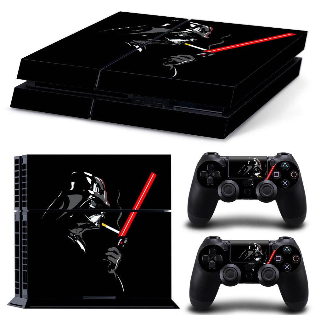 99 สีสติกเกอร์ผิวใช้งานร่วมกับ Sony Playstation 4 ไขมันไวนิล Decal ชุดฟิล์มป้องกันห่อสําหรับ PS4 คอนโซลไขมัน & 2 ชิ้น Dualshock Controllers