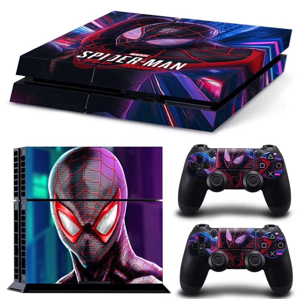 99 สีสติกเกอร์ผิวใช้งานร่วมกับ Sony Playstation 4 ไขมันไวนิล Decal ชุดฟิล์มป้องกันห่อสําหรับ PS4 คอนโซลไขมัน & 2 ชิ้น Dualshock Controllers