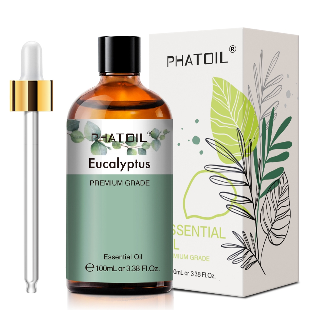 Phatoil น้ํามันหอมระเหย Eucalyptus Phatoil 100 มล. สําหรับเครื่องฟอกอากาศน้ํามันหอมระเหย Diy