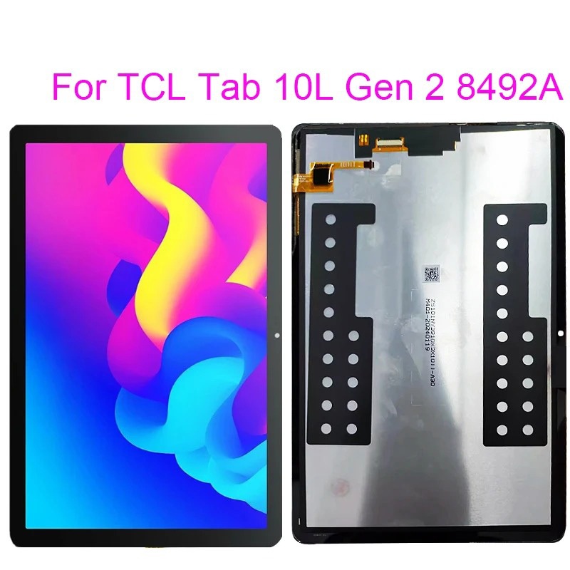 สําหรับ TCL Tab 10L Gen 2 8492A 8492 10.1 "จอแสดงผล LCD Touch Screen Digitizer แผงแก้วเปลี่ยน