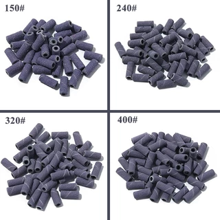 50pcs 3 มม.แผ่นขัดเจาะเล็บ Bits Mandrel สําหรับ Foot Care ขัดเล็บเจล Polish Remover อุปกรณ์เสริม