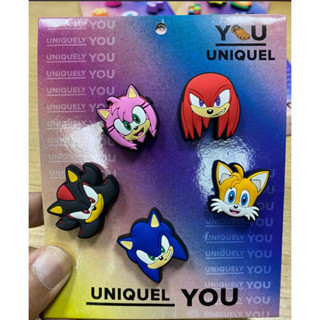 New ชุด Jibbitz Crocs, shoe flower hole อุปกรณ์รองเท้า, ดอกไ…