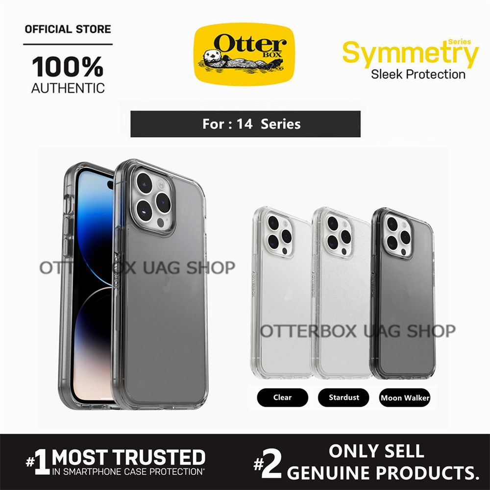 OtterBox Symmetry Clear / Stardust Series สําหรับ iPhone 16 15 14 Pro Max / 16 15 14 Plus / 13 12 11 Pro Max / 13 12 Mini / XS Max / XR / XS / X / 8 7 Plus / SE2 เคสโทรศัพท์