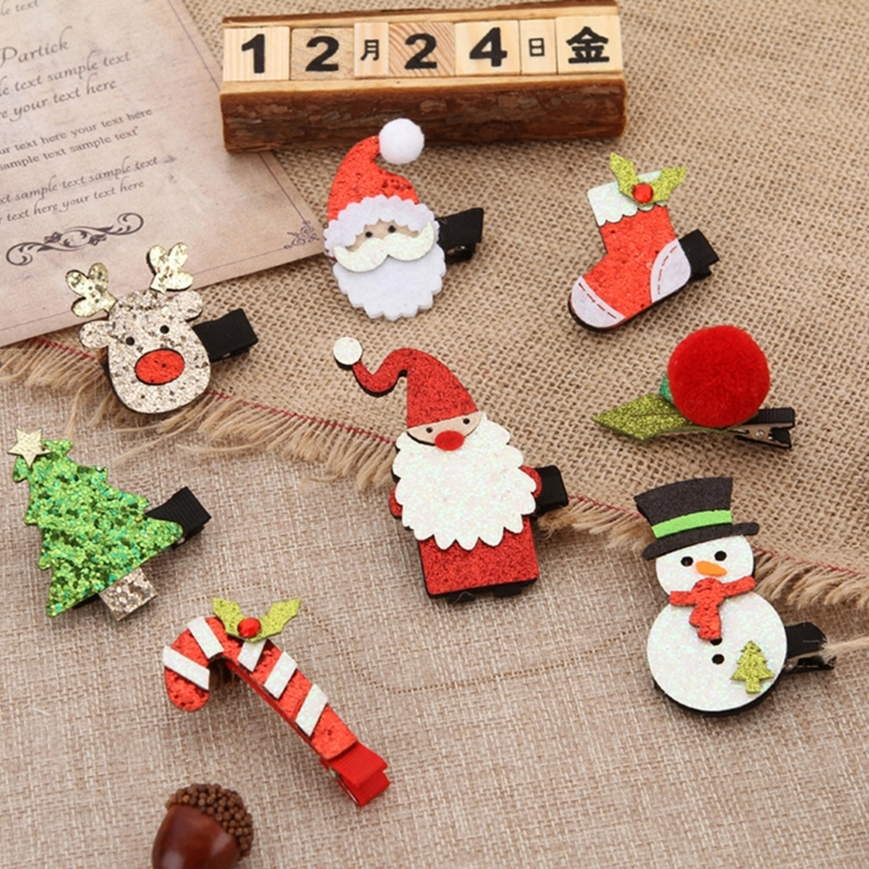 Alia Christmas Hairpin กิ๊บติดผมคริสต์มาสสาวคริสต์มาสคริสต์มาส Barrettes