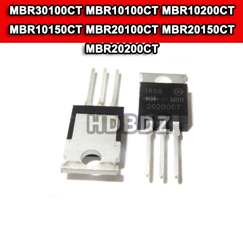 3~10pcs MBR30100CT MBR10100CT MBR10200CT MBR10150CT MBR20100CT MBR20150CT MBR20200CT TO-220 eki ไดโอ