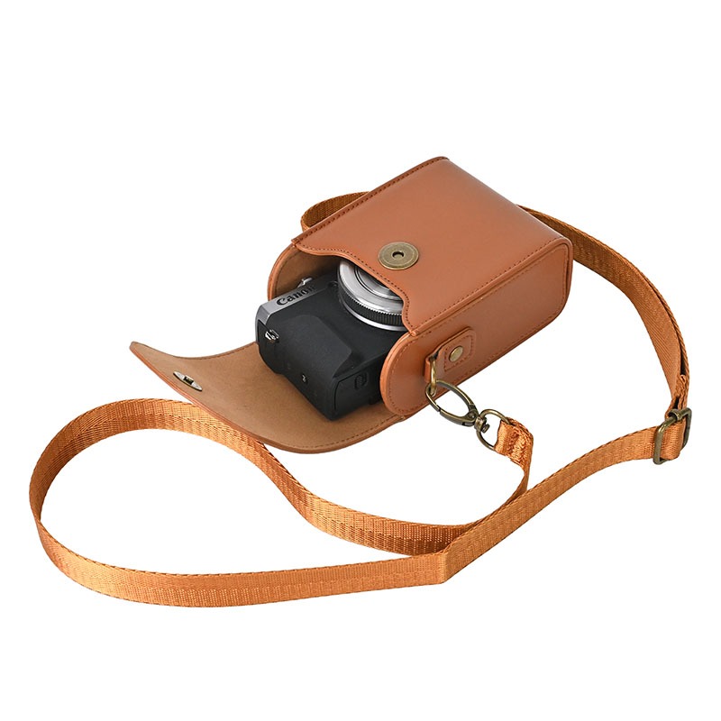 เคสหนัง PU ป้องกันกล้อง สําหรับ Canon SX720 SX730 SX740 G7X II III G9X SX620 Sony RX100 ZV1 HX60 HX80 HX90 WX500 WX350