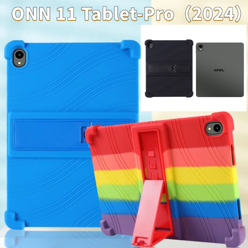 Walmart Onn Tablet Pro 11 นิ้ว 2024 เคสแท็บเล็ต รุ่น:100146660 2024 เคสซิลิโคนแบบนุ่มกันกระแทกสุดสํา