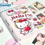 แฟ้มใส่การ์ดสะสม 320 ใบ พร้อมสมุด A5 ลายเคทีตี้ จุการ์ด 4, 9, 12 ช่อง เหมาะสำหรับการ์ดสะสมและนามบัตร