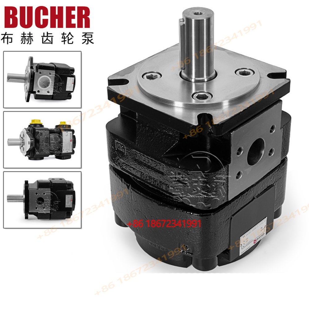 BUCHER ปั๊มเกียร์ QX51/52/43/33/23-008/22-005R Bucher ปั๊มไฮดรอลิก QXEH/QXM