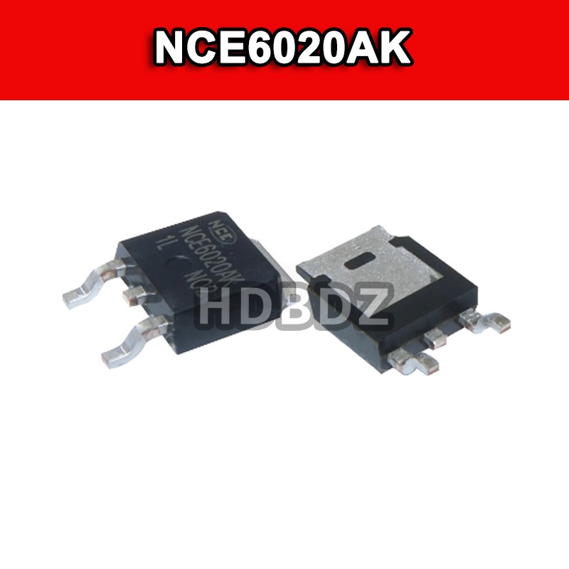 5~20pcs NCE6020AK TO-252 60V 20A Field Effect Tube MOSFET IC