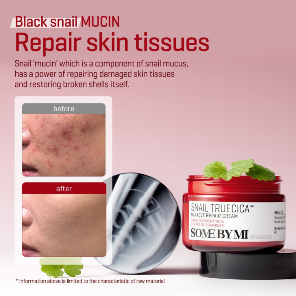 Some BY MI Snail Truecica Miracle Repair Cream 60g