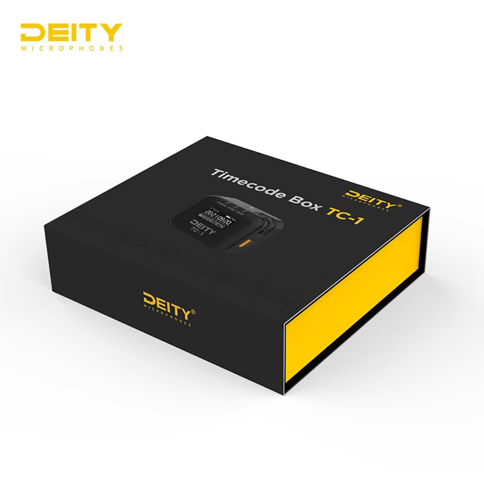 Apture Deity TC-1 Wireless Timecode Box Mini Portable OmniDirectional Mic สําหรับสัมภาษณ์การถ่ายภาพเอกสาร