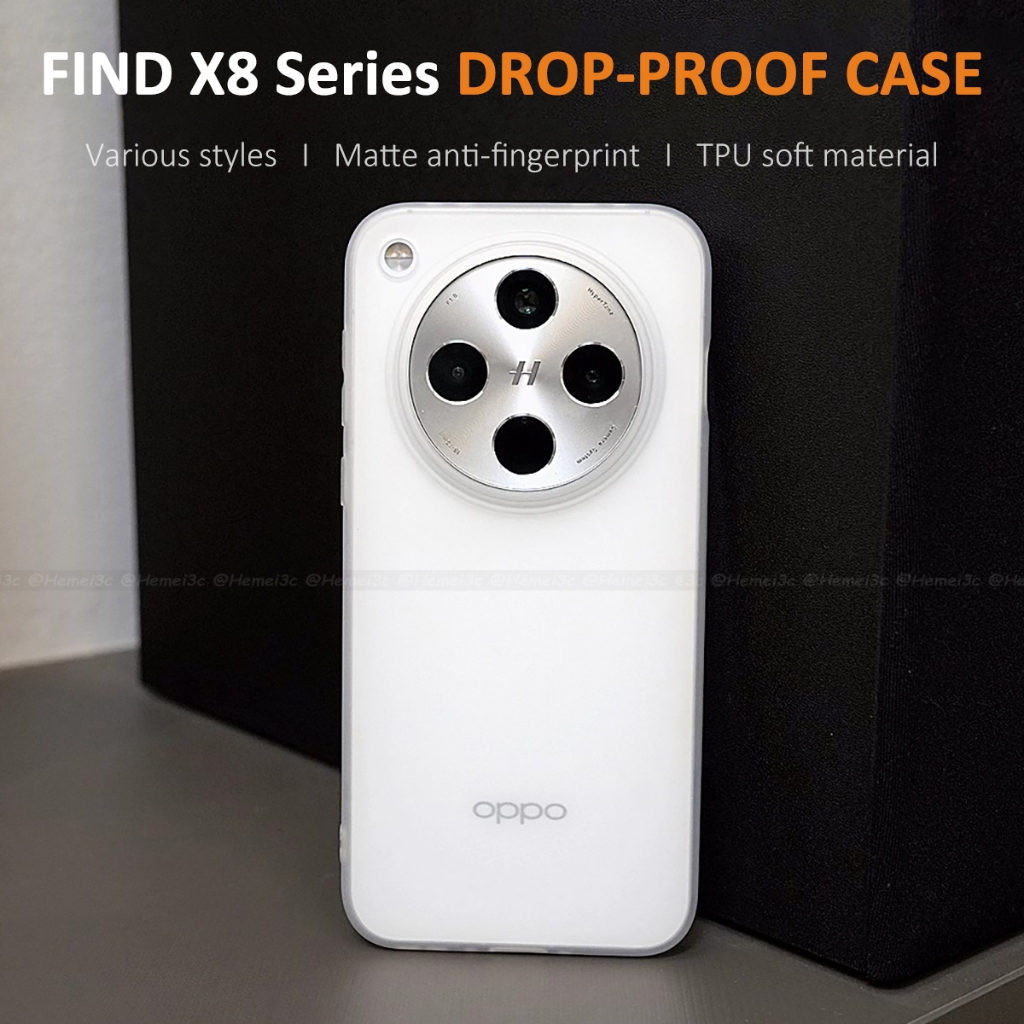 สําหรับ OPPO Find X8 X8s X8s + Pro Ultra Casing Soft Translucent Matte Thin Phone Case Cover
