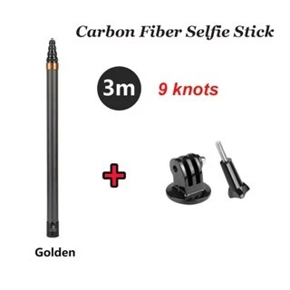 ใหม่ 2026 สําหรับ Insta360 X5 X3 X4 X2 อุปกรณ์เสริม 1.5M 290 ซม.3M คาร์บอนไฟเบอร์ Selfie Stick สําหรับ DJI Action 5 4/3/Gopro 10 12 13 14 กล้องกีฬา Super ยาวที่มองไม่เห็น Selfie Stick thumbnail 9
