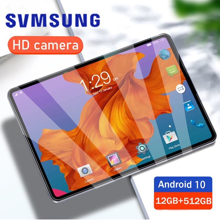 SAMSUNG แท็บเล็ต แท็บเล็ตของแท้ 6+128/8+256 2024 แท็บเล็ต Android Global Version รับประกัน 1 ปี 8800mAh COD