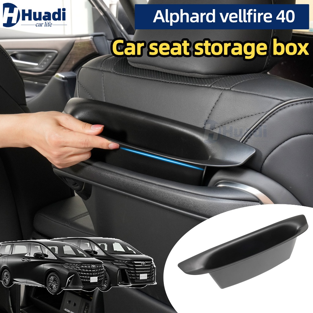 1 ชิ้น Alphard 30 vellfire 30 (2015-2022) กล่องเก็บของที่นั่งด้านหลัง agh30 anh30 กล่องเก็บตะขอภายใน