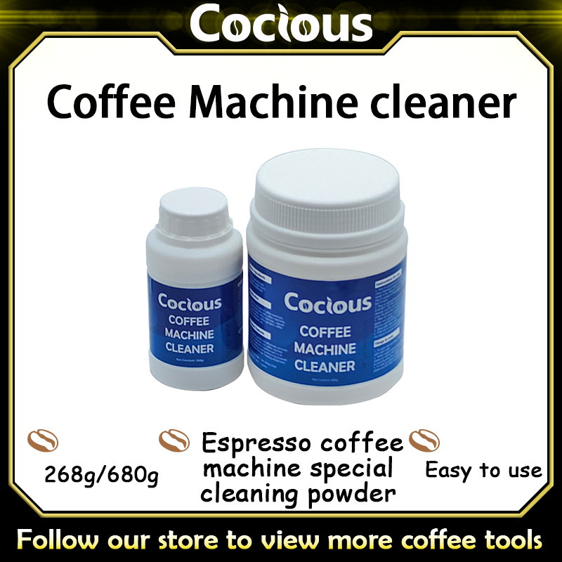 268กรัม/680กรัมเครื่องชงกาแฟเอสเพรสโซ่ขนาด น้ํายาล้าง เกรดอาหารทําความสะอาดผง
