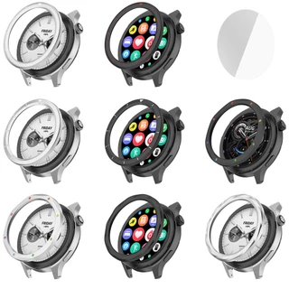 ฝาโลหะสําหรับ Xiaomi watch S3 S4 เปลี่ยน 316L แหวนสแตนเลสนาฬิกาอุปกรณ์เสริม