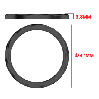 ฝาโลหะสําหรับ Xiaomi watch S3 S4 เปลี่ยน 316L แหวนสแตนเลสนาฬิกาอุปกรณ์เสริม