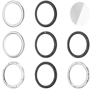 ฝาโลหะสําหรับ Xiaomi watch S3 S4 เปลี่ยน 316L แหวนสแตนเลสนาฬิกาอุปกรณ์เสริม