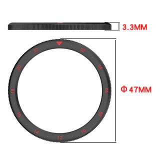 ฝาโลหะสําหรับ Xiaomi watch S3 S4 เปลี่ยน 316L แหวนสแตนเลสนาฬิกาอุปกรณ์เสริม