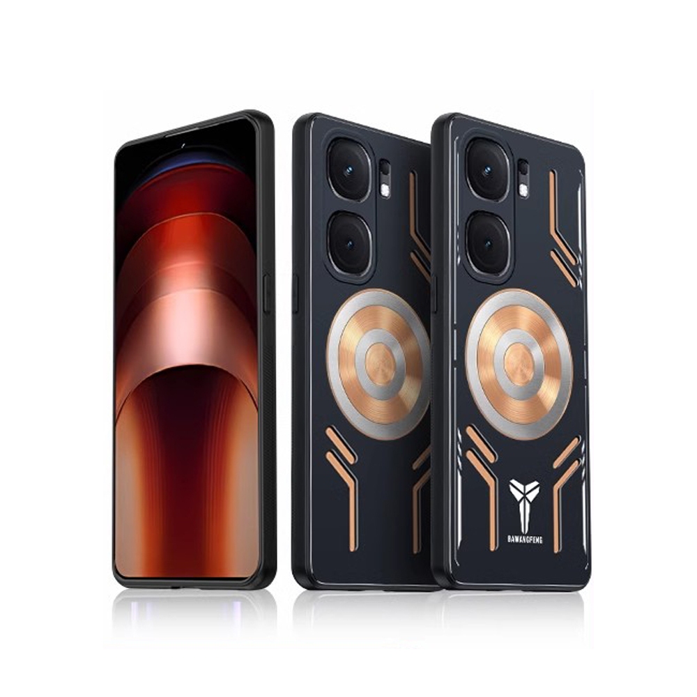 ใหม่ล่าสุด Graphene Cooling เคสโทรศัพท์สําหรับ VIVO IQOO NEO 10 Pro 9S Pro + 9 Pro 5G เคสกันกระแทกอลูมิเนียมกระจายความร้อนสีแดงทองแดงฝาครอบโลหะเคสป้องกัน
