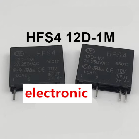 Hfs4-12d-1m 12VDC Solid State Relay JGC-4F-12D 4 Pins 2A