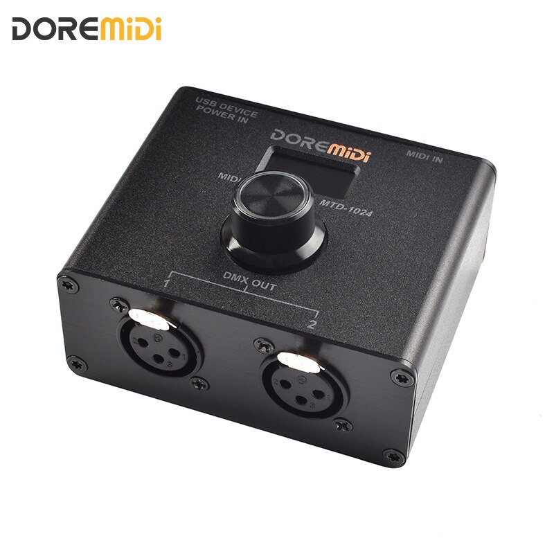 ⭐⭐⭐Doremidi MIDI เป็นคอนโทรลเลอร์ DMX (MTD-1024) สามารถเปลี่ยน MIDI ข้อความเป็นข้อความ DMX ได้