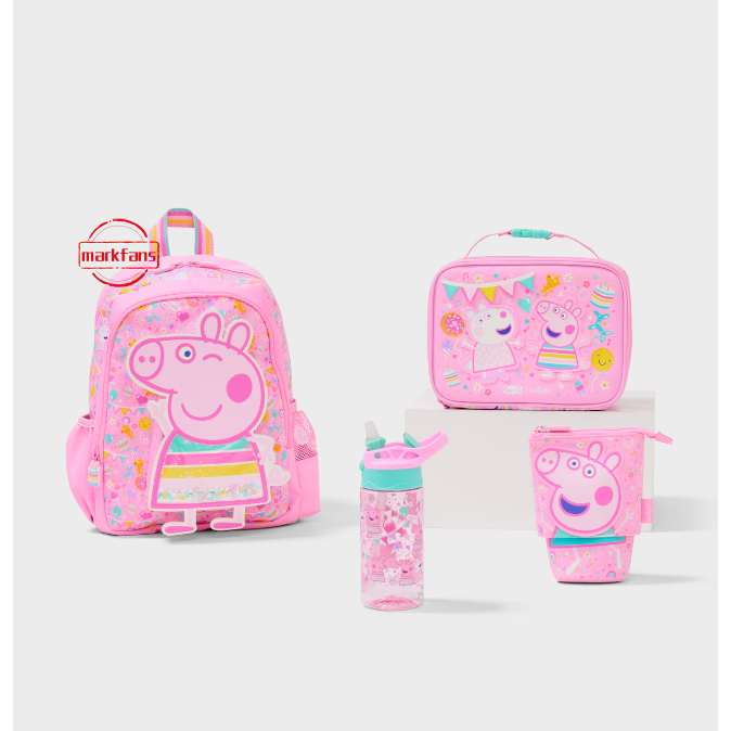Australia Smiggle Peppa Pig Collection Backpack กระเป๋านักเรียนโชกุเดอร์