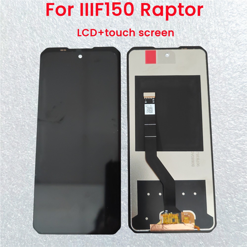6.8 "Oukitel สําหรับ IIIF150 Raptor จอแสดงผล LCD + หน้าจอสัมผัส Digitizer Assembly เปลี่ยนซ่อมกระจก