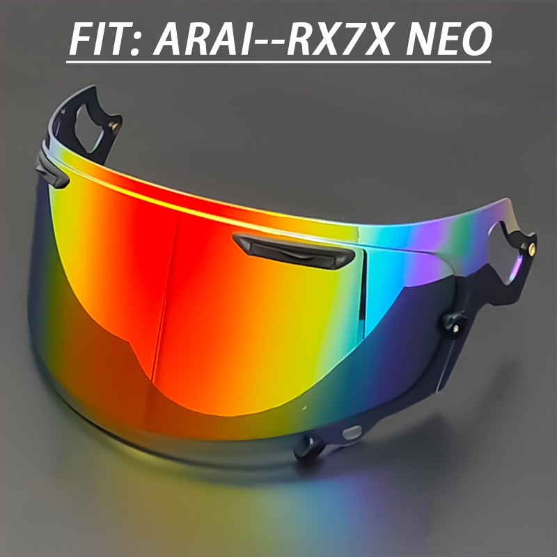 เหมาะสําหรับ ARAI RX7X/NED/XD/GX/ASTRO-GX หน้ากากหมวกกันน็อค Sun Visor เลนส์คอลัมน์ประเภท Anti-Fog ฟ