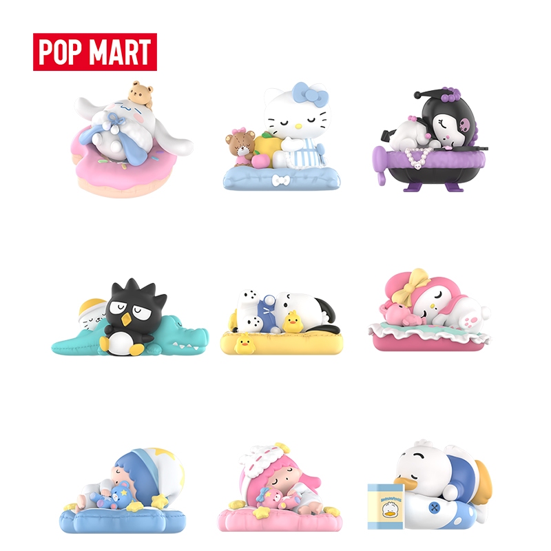 POP MART Sanrio characters Fall Asleep Series Blind Box（whole set）