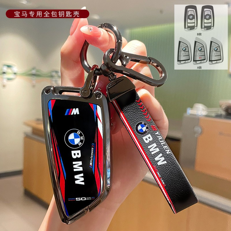 สังกะสีอัลลอยด์หนังสําหรับ BMW 50th ///M G20 G30 G11 X1 X3 G01 X4 F25 X5 F15 X6 F16 F10 F07 F30 F32 