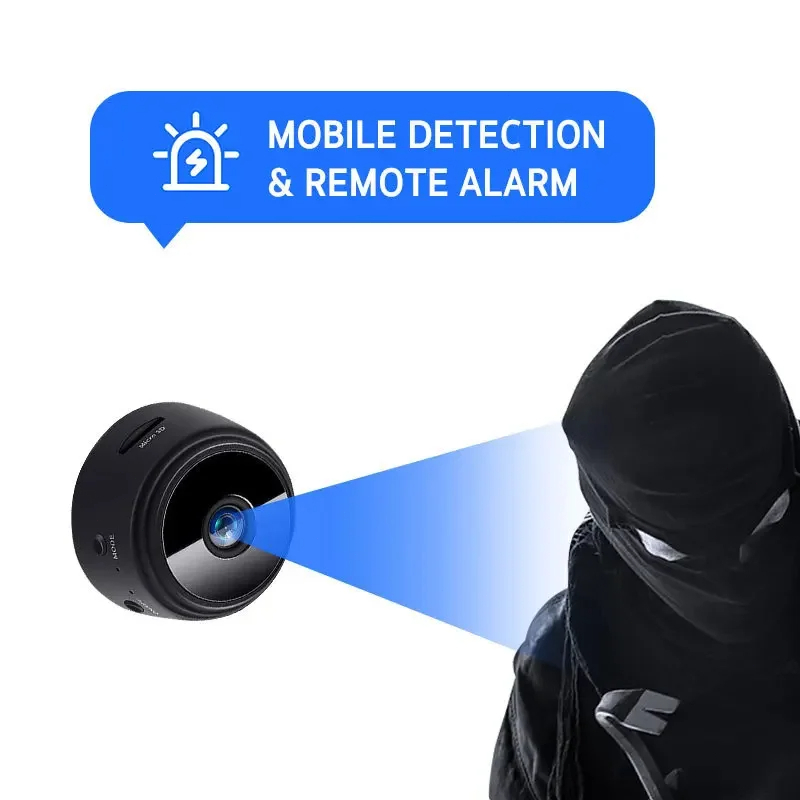 A9 กล้อง WiFi ไร้สายป้องกันความปลอดภัย Remote Monitor กล้องวิดีโอการเฝ้าระวังวิดีโอสมาร์ทโฮม DV Cam HD กล้อง