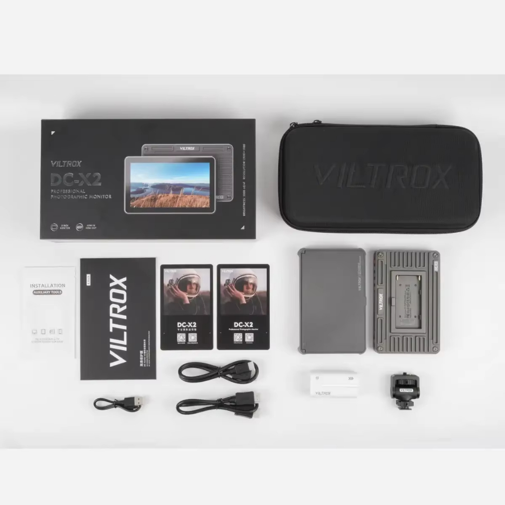 Viltrox DC-X3 DC-X2 6 นิ้ว 4K หน้าจอสัมผัสแบบพกพา 2000 Nits 1080P IPS HMDI SDI HD FHD กล้อง Monitor