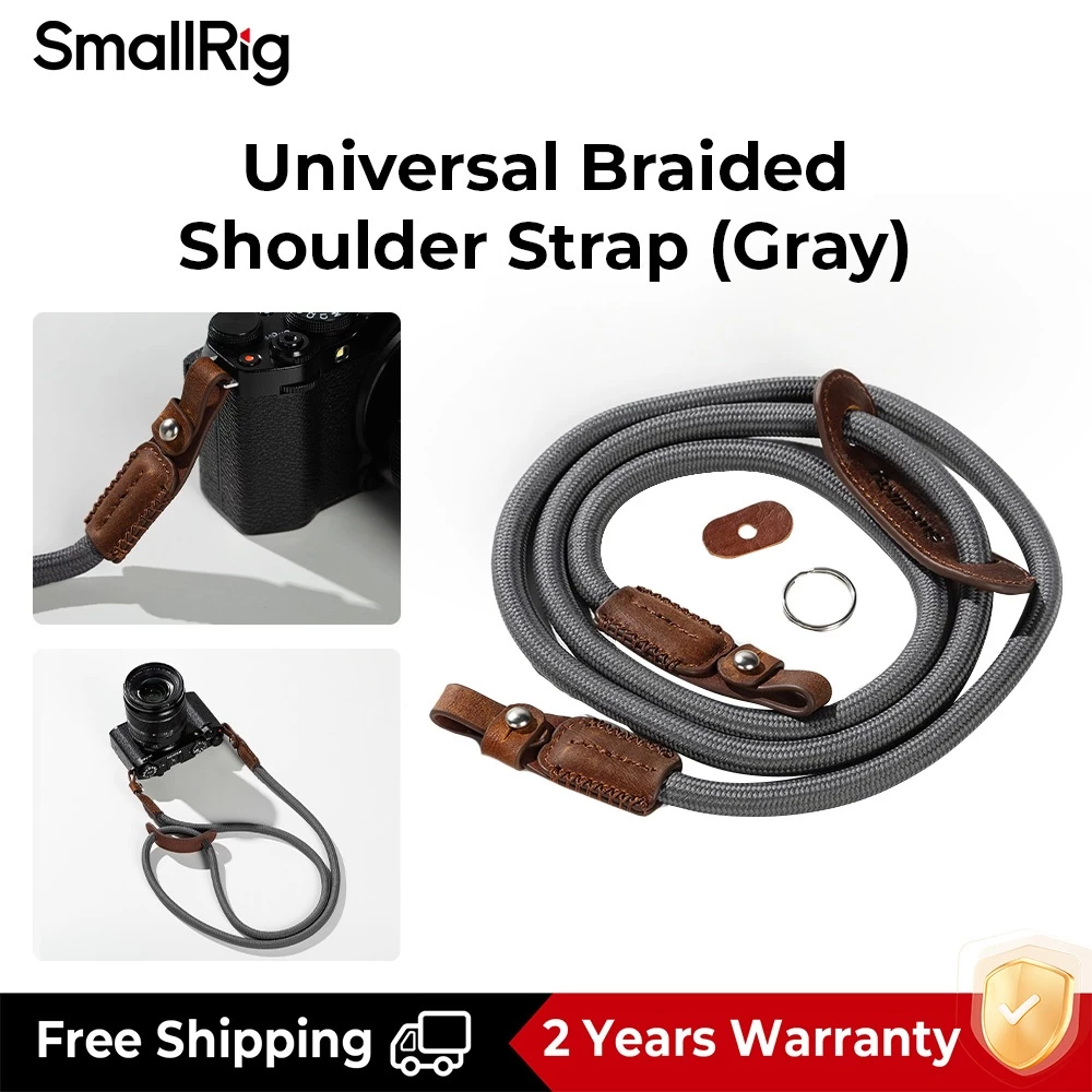 Smallrig Universal Braided Shoulder Strap #4882 (สีดํา), #5056 (สีเขียว) , #5057(สีเทา)