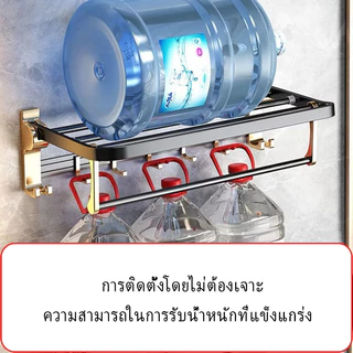 YissTiee ชั้นวางห้องน้ำหรูหรา, ชั้นเก็บของอลูมิเนียม, ราวแขวนผนังแบบไม่ต้องเจาะรู, กันน้ำและสนิม
