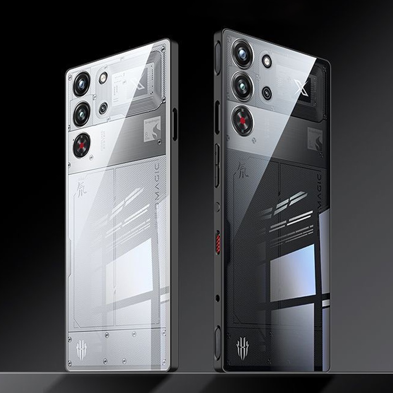สําหรับ Nubia Red Magic 10 Pro Plus กรณี RedMagic 10 Pro + กระจกนิรภัยปกหลัง Red Magic 10 Pro + แก้ว