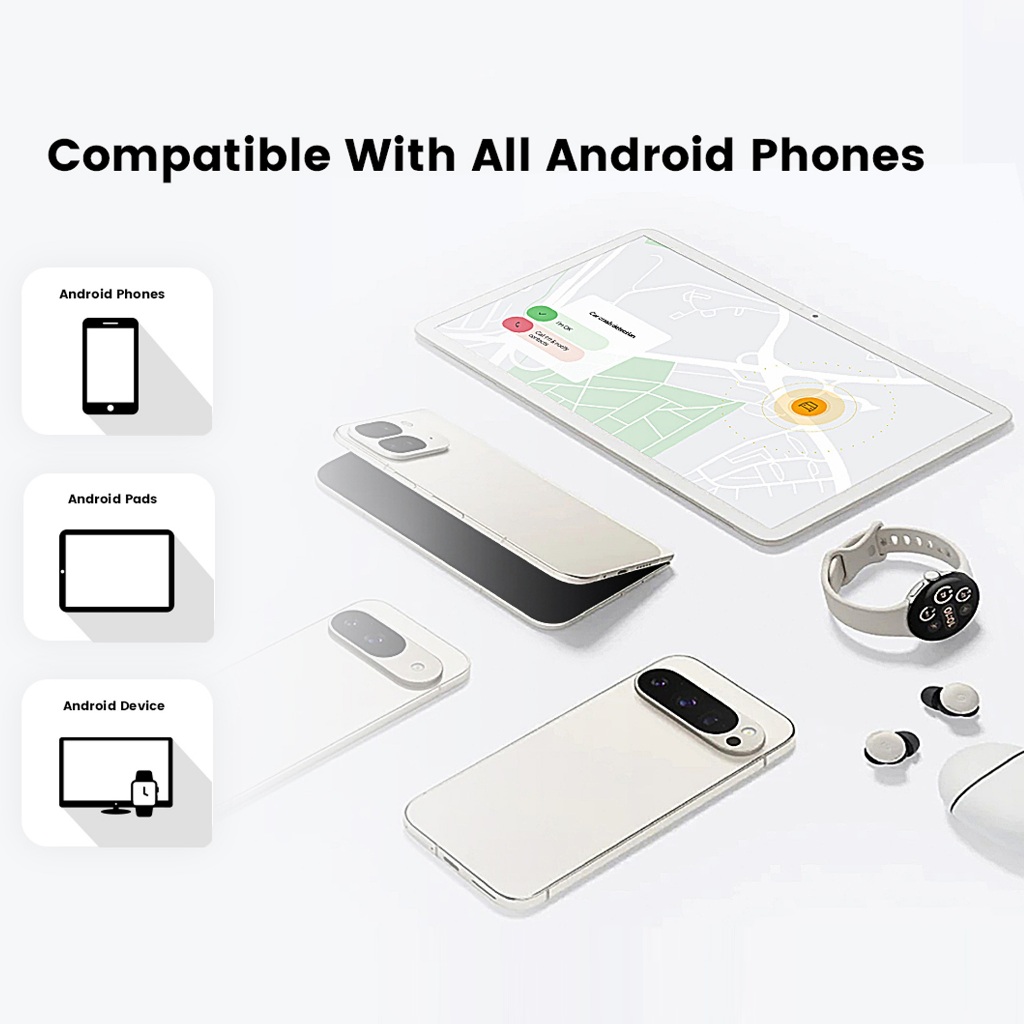 Mili MiTag Go GPS ติดตามบลูทูธสําหรับ Android Keys Finder และตัวระบุตําแหน่งสัตว์เลี้ยงทํางานร่วมกับ Google ค้นหาอุปกรณ์ของฉัน - รูปที่ 2