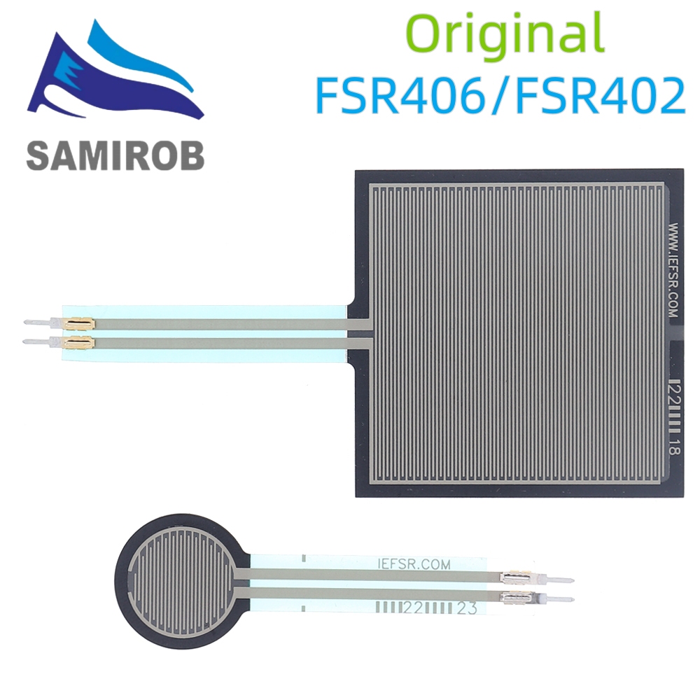 Fsr402 FSR406 เซ็นเซอร์ความดัน FSR 402 ตัวต้านทานที่มีความสําคัญ 100g ถึง 10kg Arduino PIC